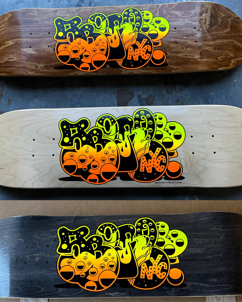 5BORO NYC x SP-ONE Bubble 8.5" & 8.25"