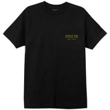 5B Withered Rose Tee  Black & Yellow