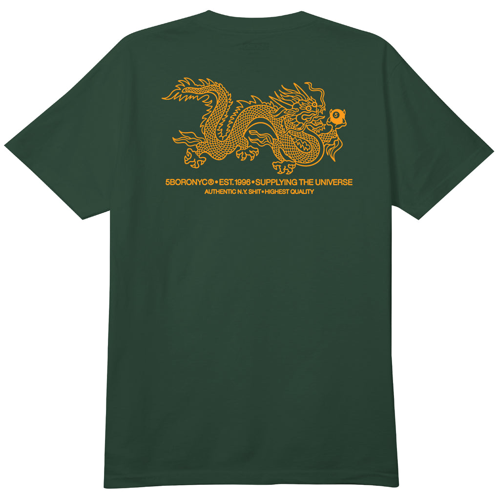 5B Dragon Supply Forest Green Gold Yellow