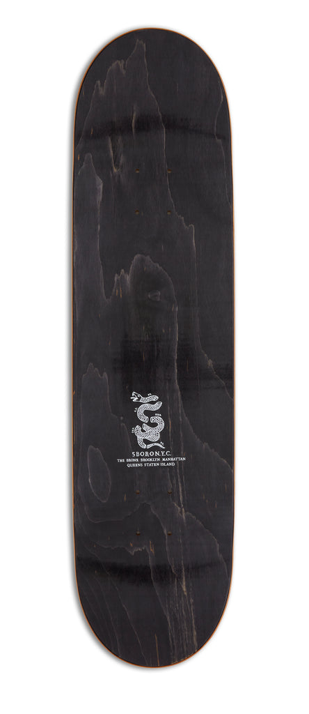 5BORO NYC JOIN OR DIE  SNAKE 8.25" BLK & WHT