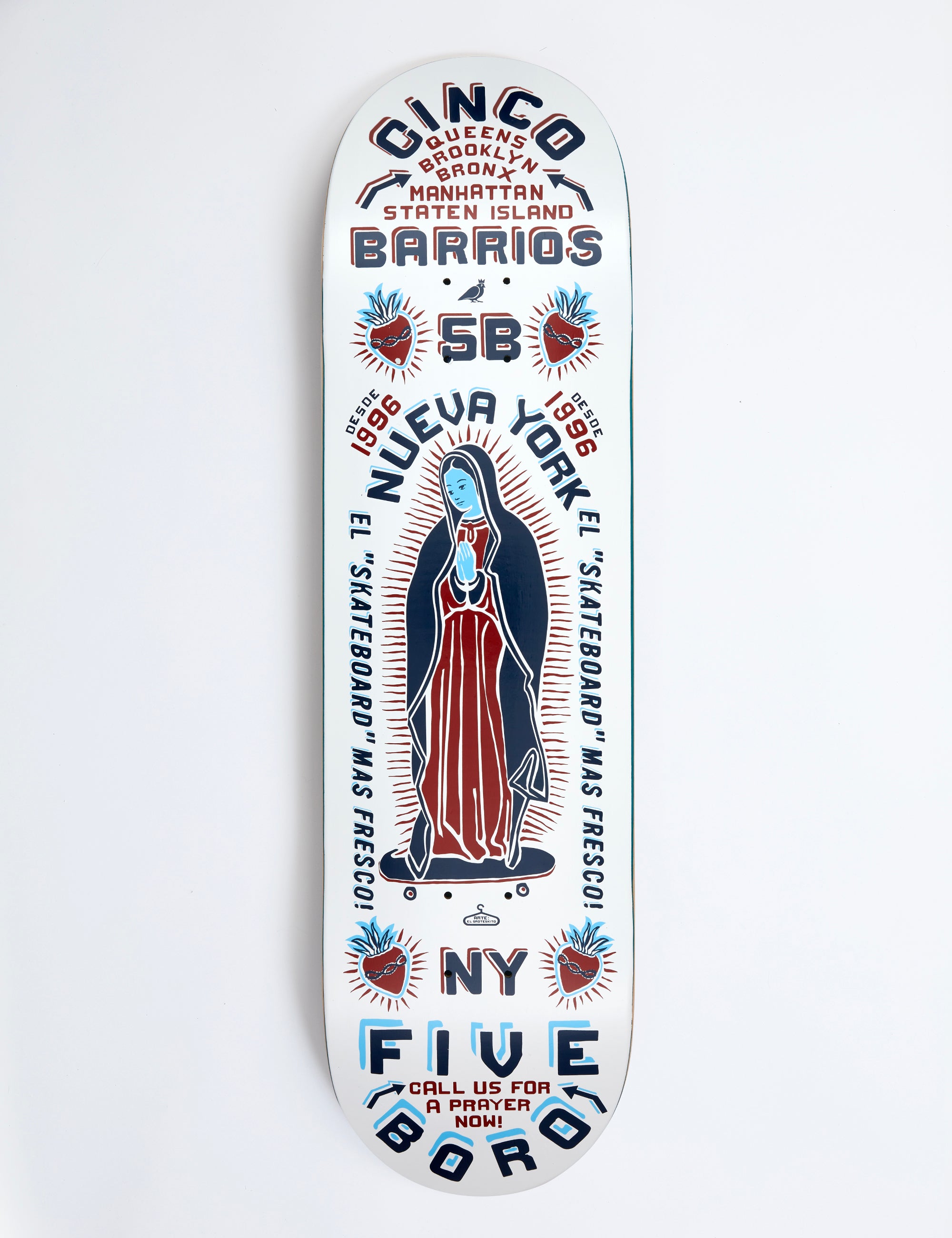 CINCO BARRIOS 8" & 8.5"