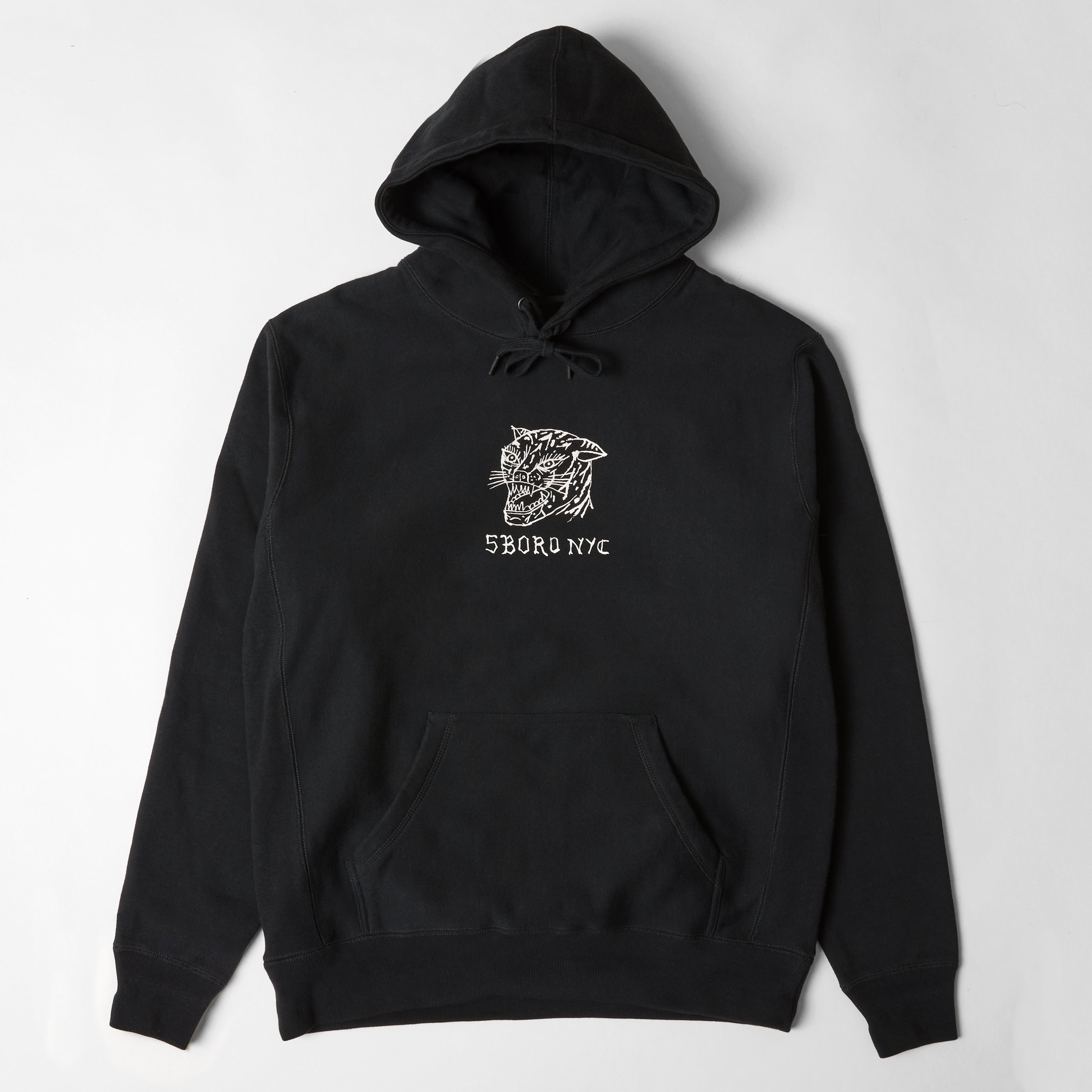 5B DEMON CAT HEAVY WEIGHT HOODY