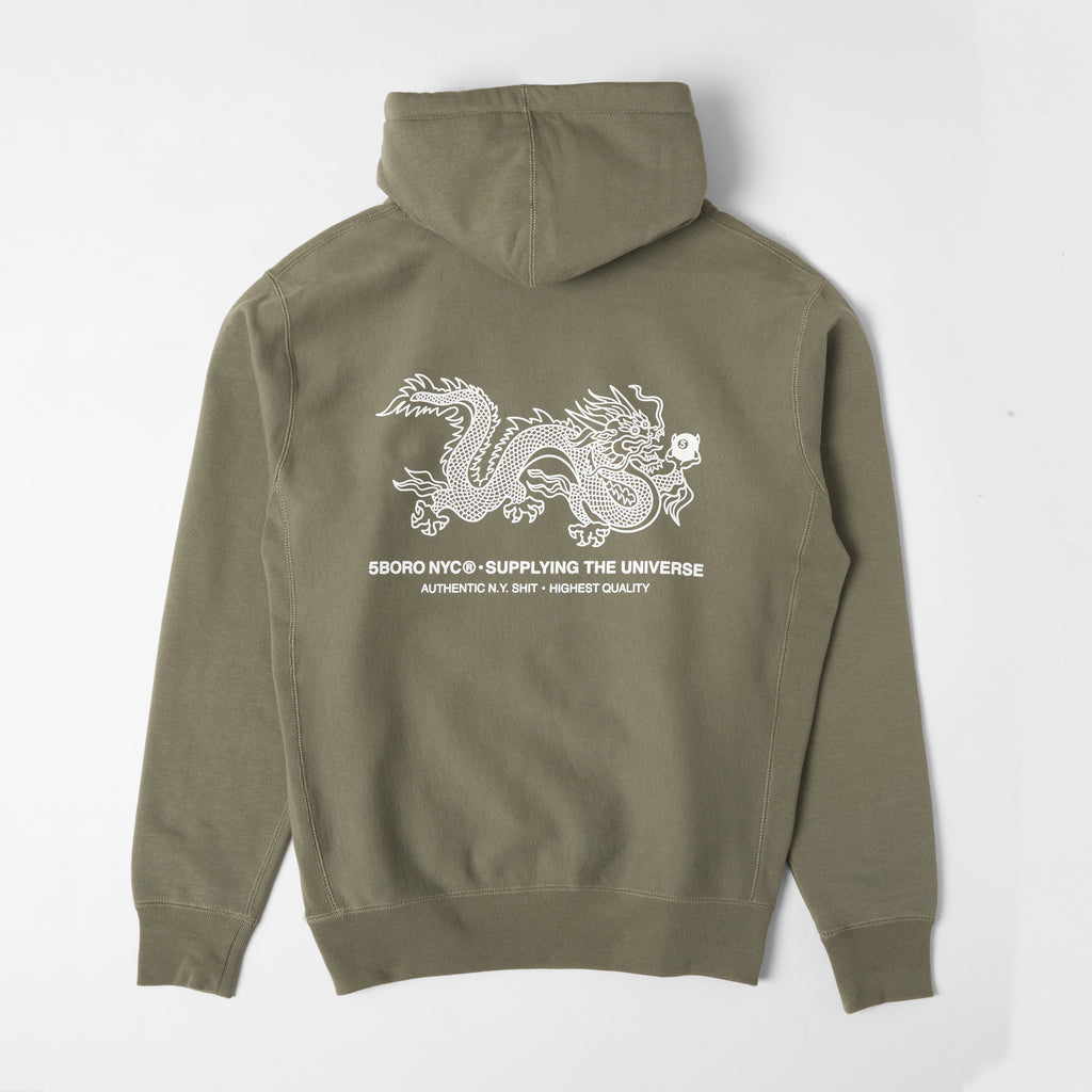 5BALL DRAGON HEAVY WEIGHT HOODY