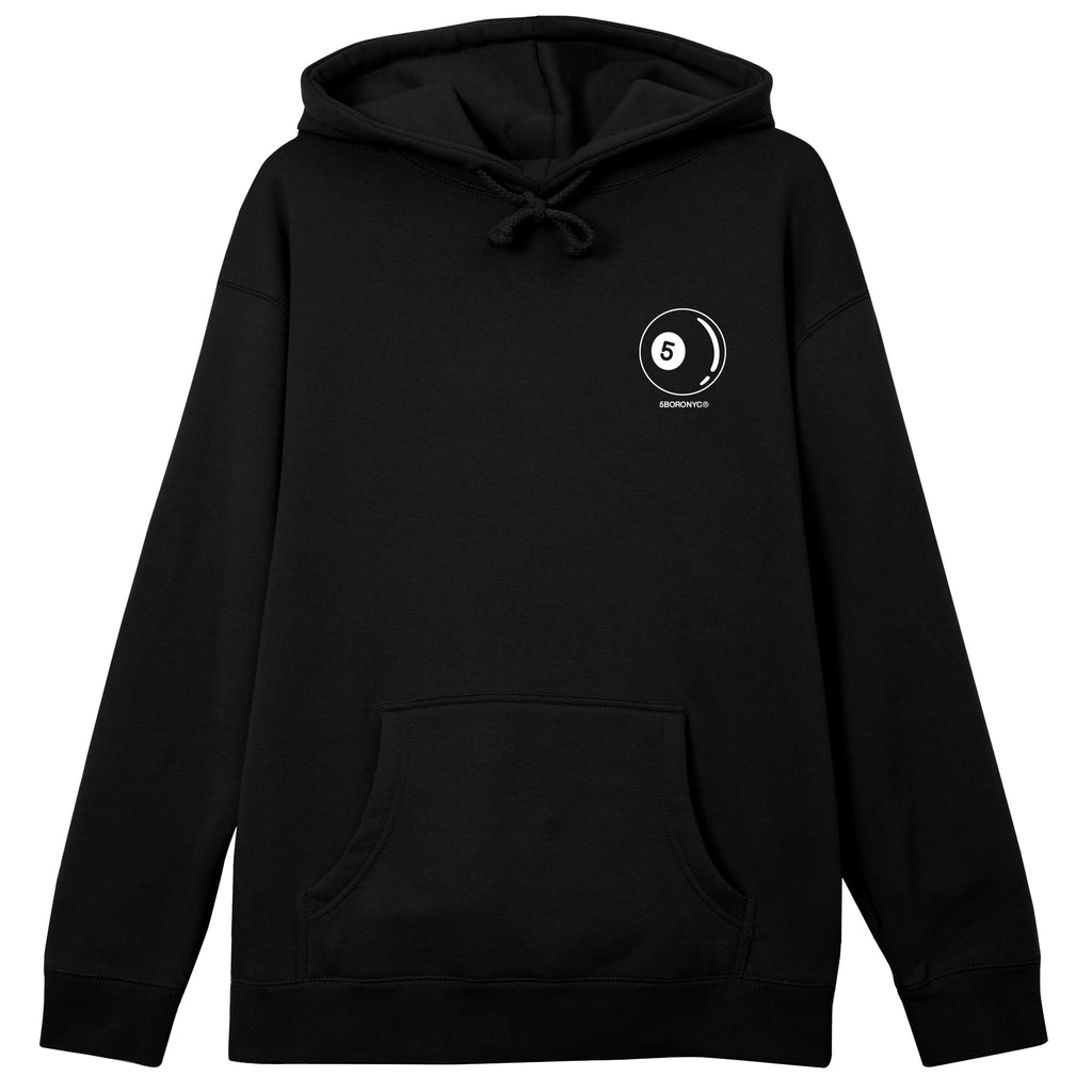 5B 5Ball Hoody Black & White