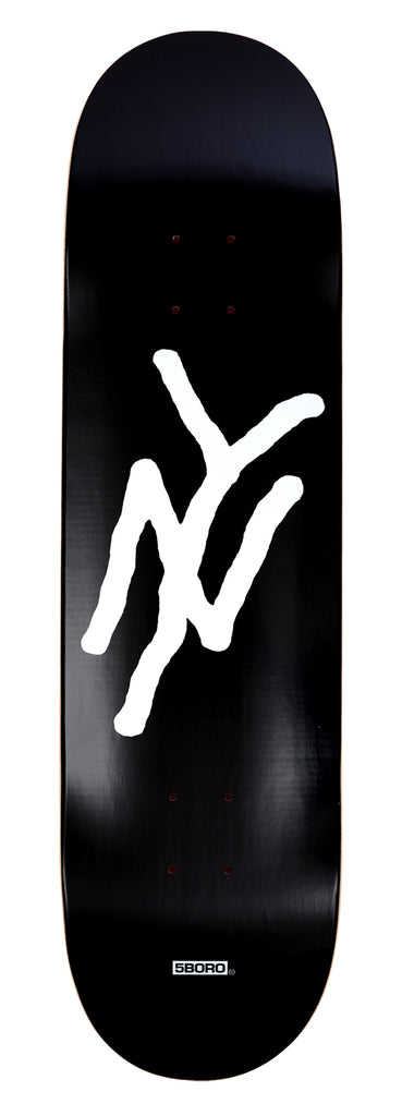 5Boro NY Logo Black 8" Wide
